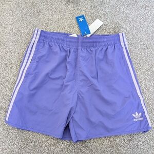 Adidas Men's Sprinter Shorts Purple Large
